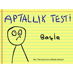 Aptallık Testi
